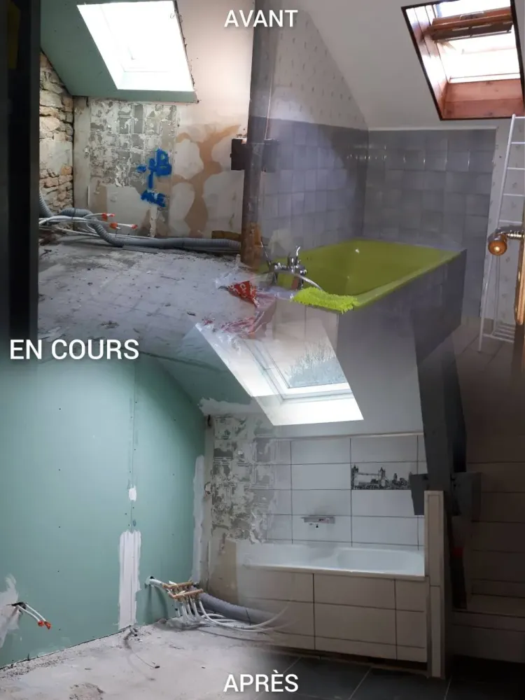 Rénovation salle de bain