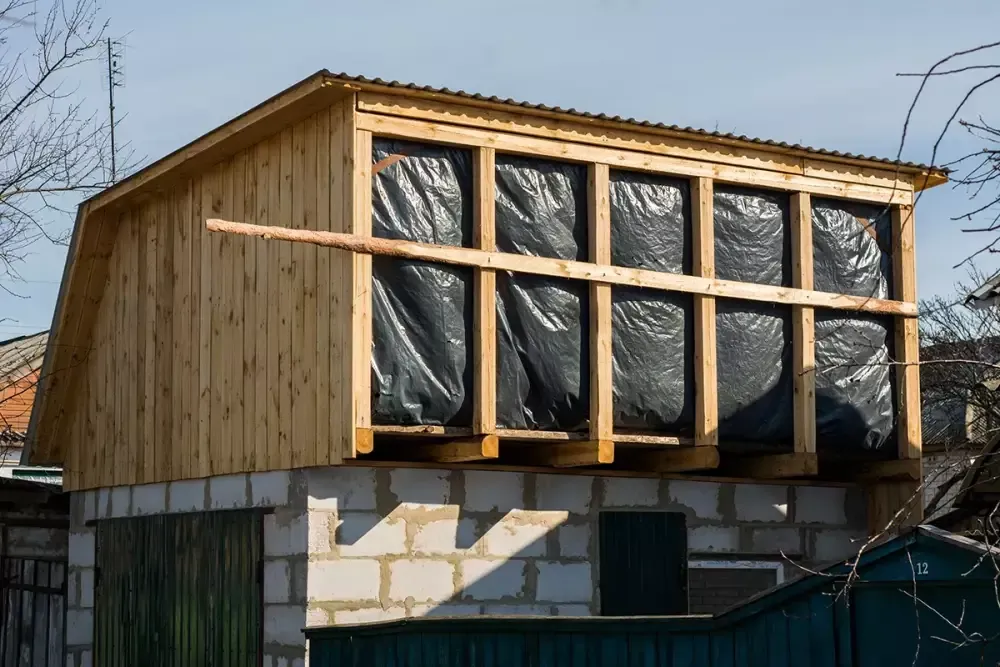 Extension garage